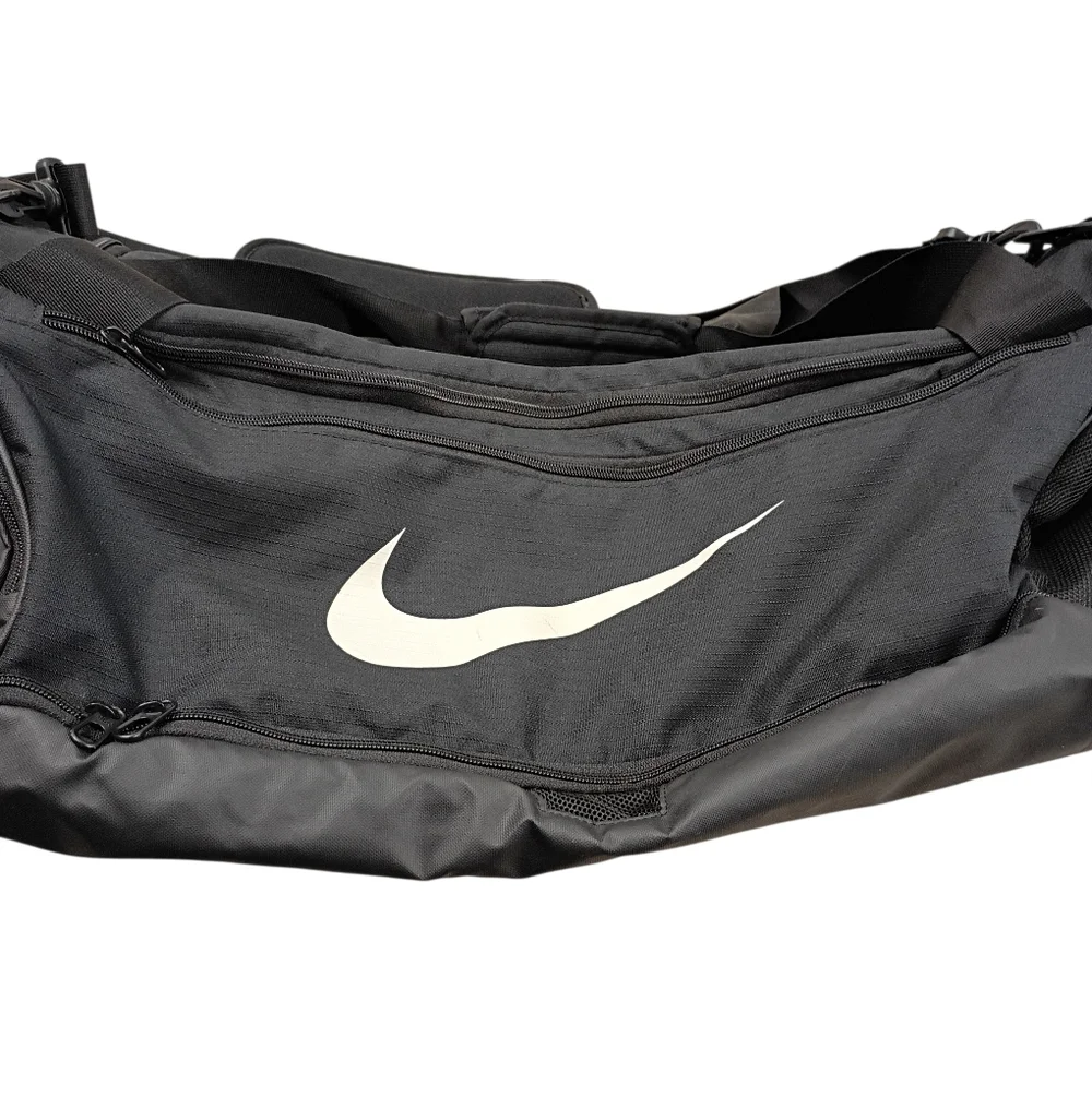 Nike Black and White Duffel Bag - Picture 8 of 10